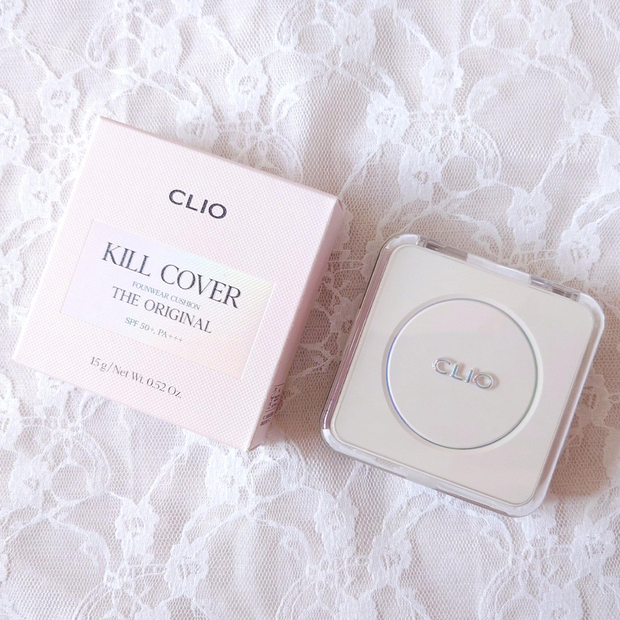 キル カバー ファンウェア クッション ザ オリジナル/CLIO/クッションファンデーションを使ったクチコミ（1枚目）