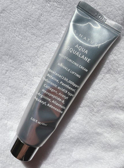 アクアスクワランモイスチャークリーム/S.NATURE/フェイスクリームを使ったクチコミ(3枚目)