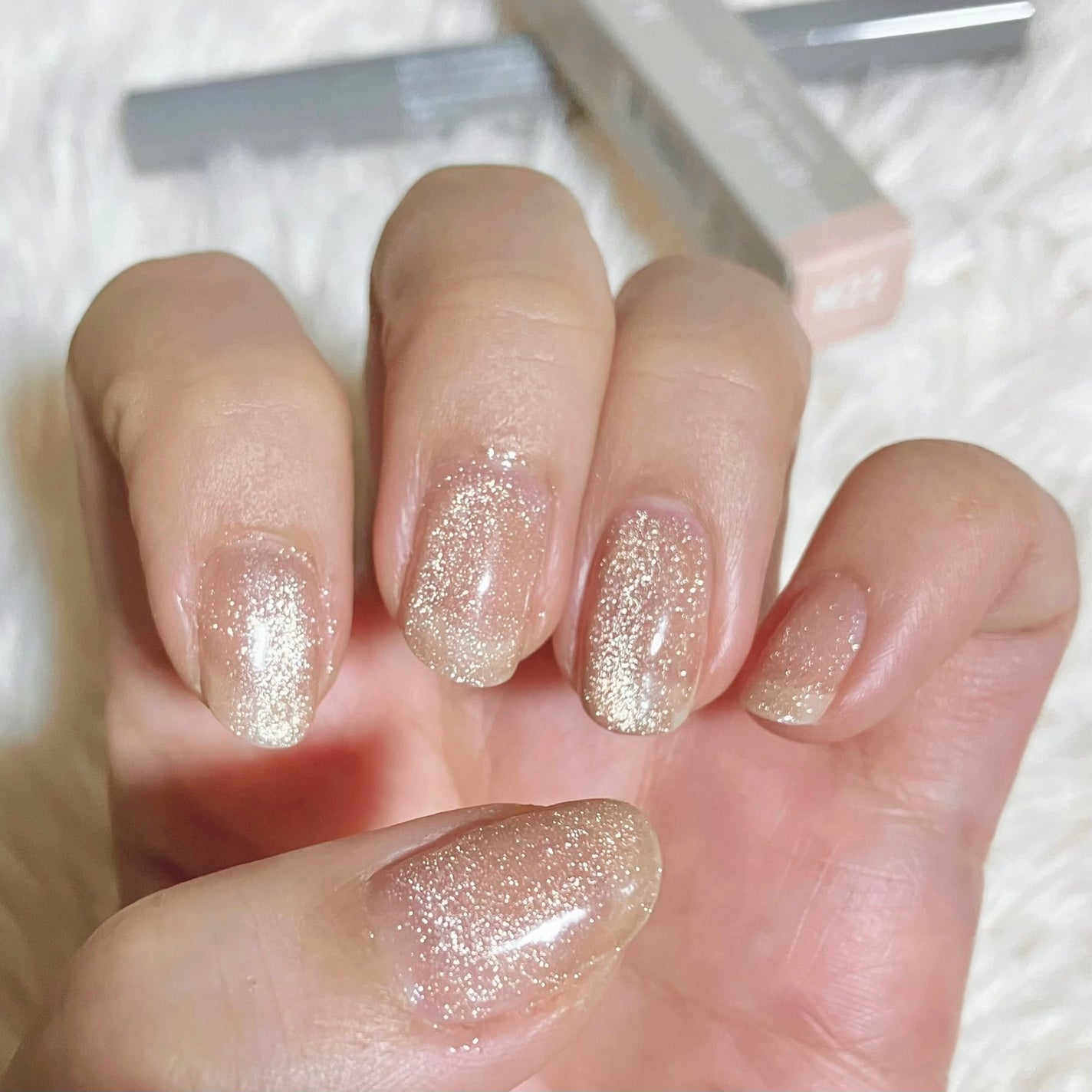 マグネットスティックネイルジェル/3COINS/ジェルネイルを使ったクチコミ(3枚目)