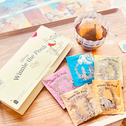 きい/フォロバ on LIPS 「プーさん紅茶でで簡単カフェ気分🍽️見た目が可愛いだけじゃなくフ..」(4枚目)