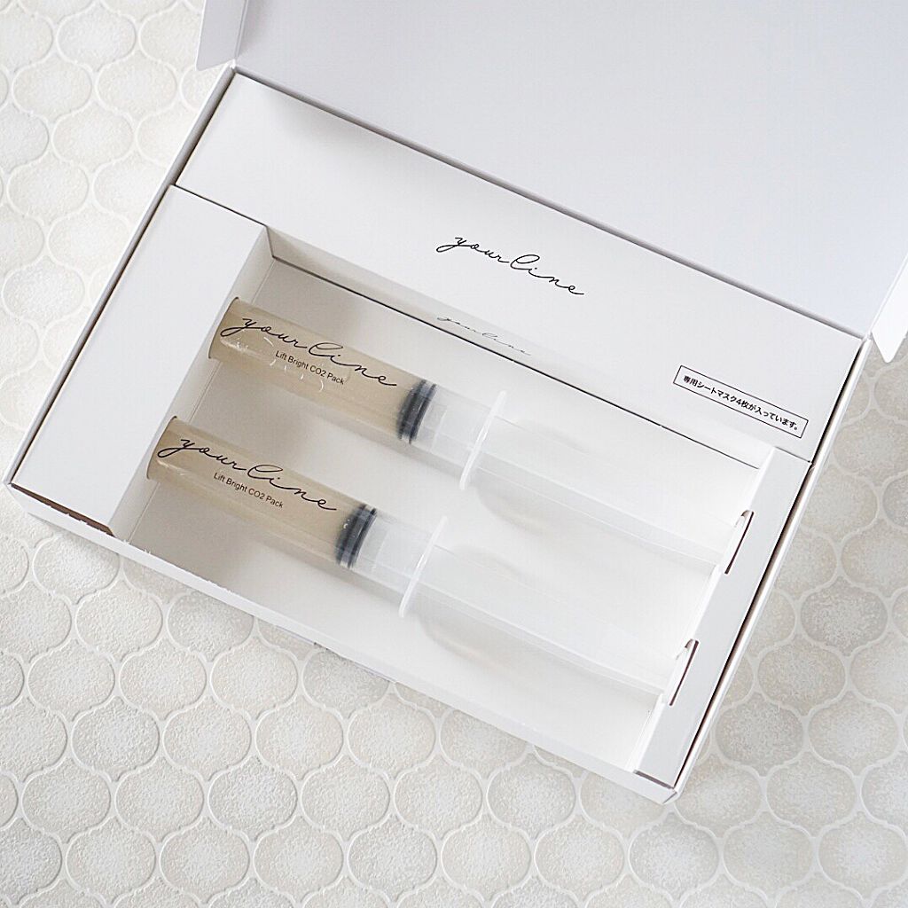 リフトブライトCO2パック/yourline/シートマスク・パックを使ったクチコミ(1枚目)