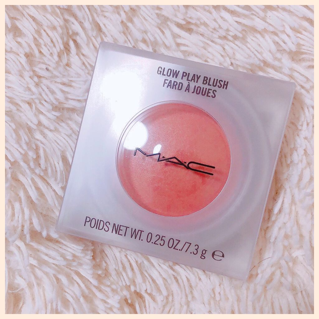 グロー プレイ ブラッシュ ソー ナチュラル/M・A・C/ジェル・クリームチークを使ったクチコミ（1枚目）