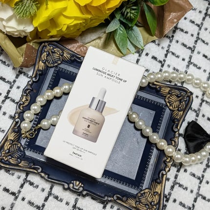 ピルソ ルミナスミルキートーンアップサンアンプル/feelxo/美容液を使ったクチコミ(6枚目)