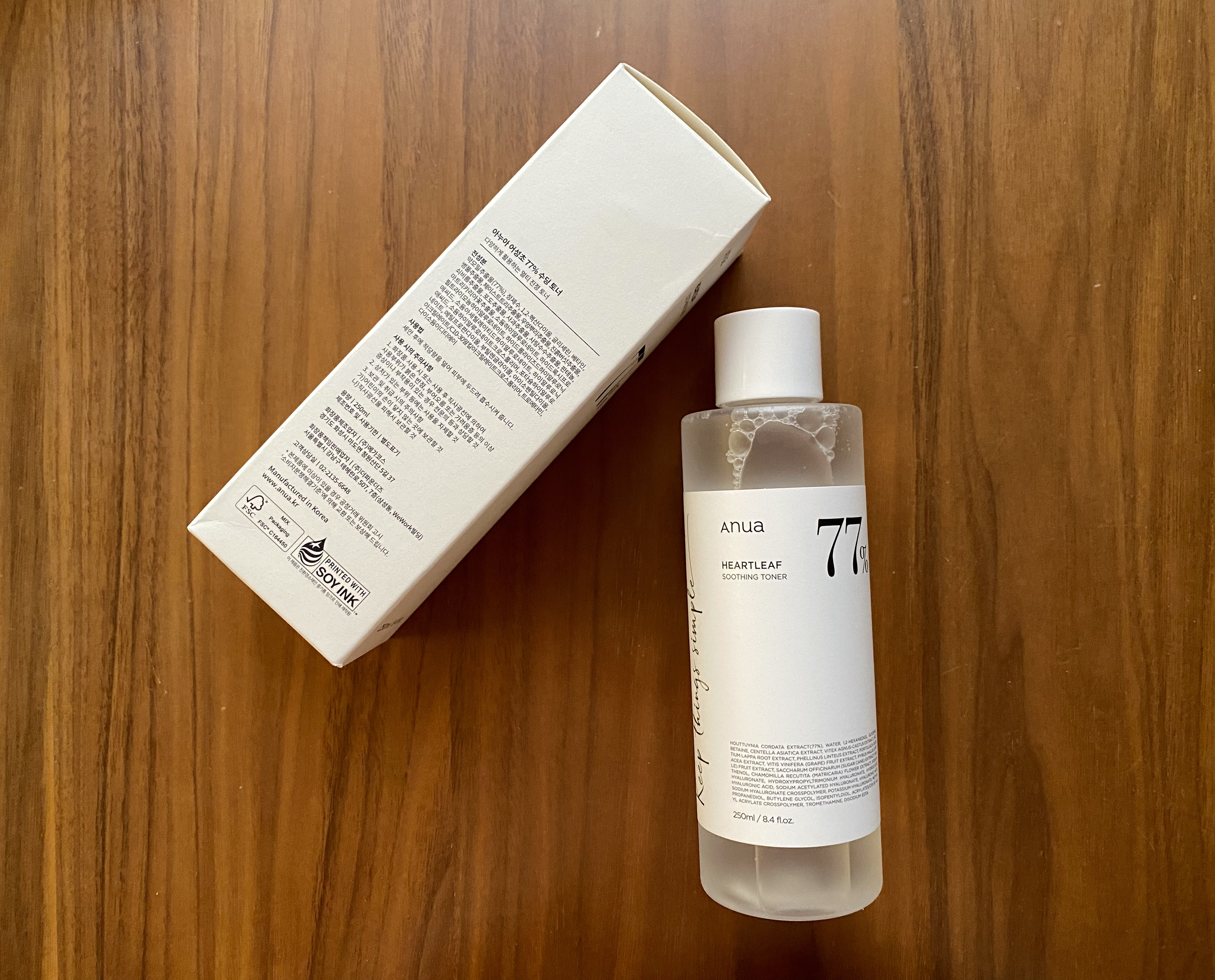 ドクダミ 77 スージングトナー/Anua/化粧水を使ったクチコミ（3枚目）