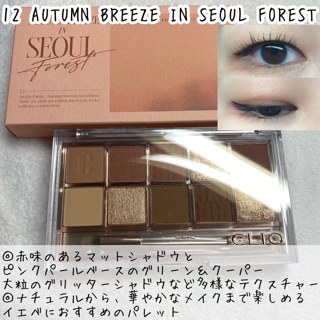 プロ アイ パレット/CLIO/アイシャドウパレットを使ったクチコミ(7枚目)