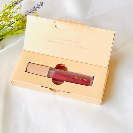 Melty flower lip tint/haomii/口紅を使ったクチコミ(4枚目)