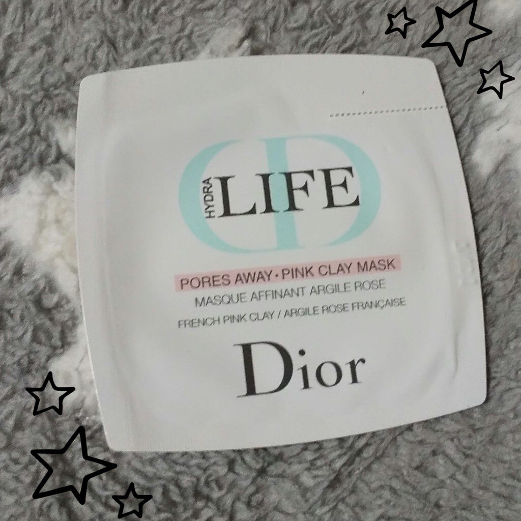 ライフ ピンク クレイマスク/Dior/洗い流すパック・マスクを使ったクチコミ（1枚目）