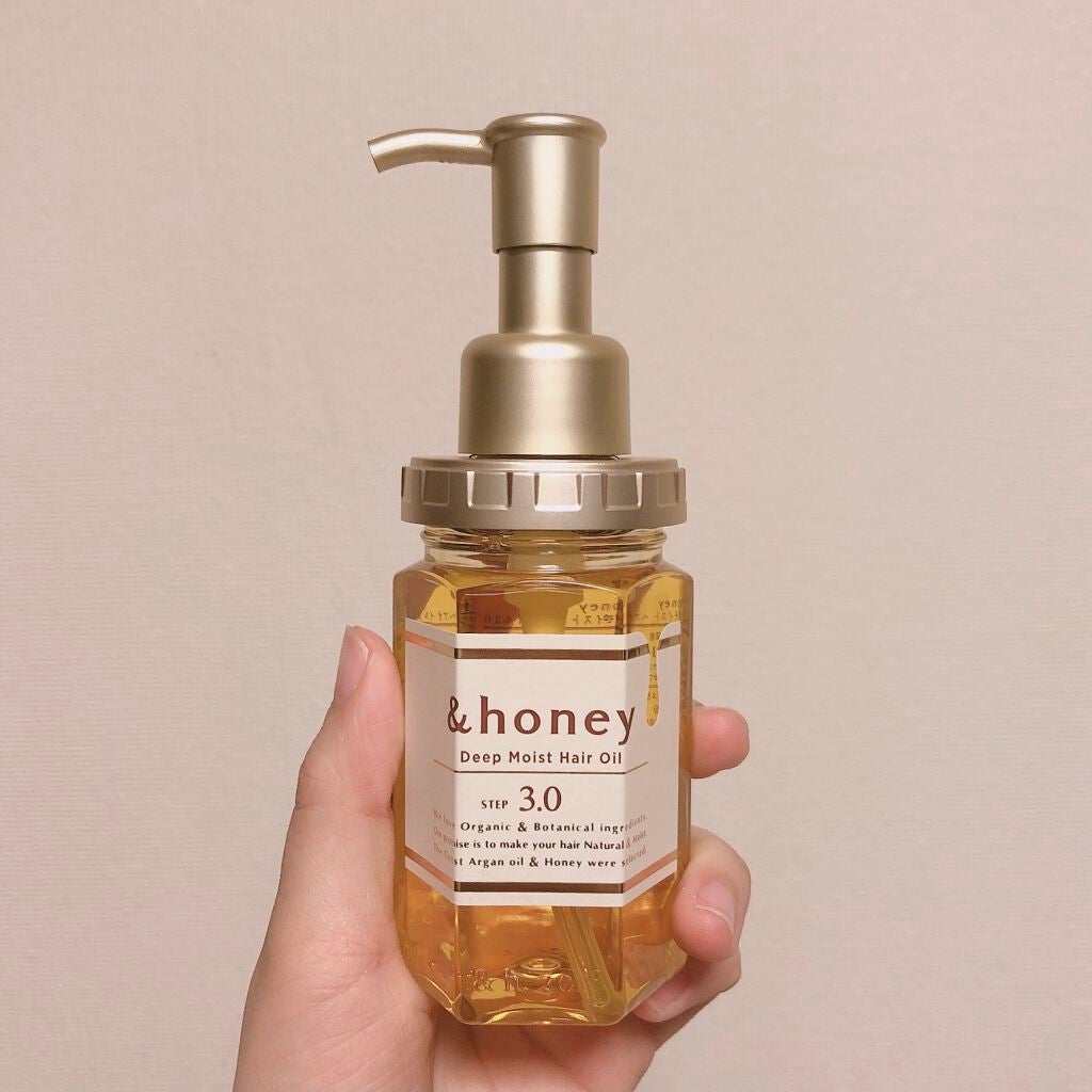 ディープモイスト ヘアオイル3.0/&honey/ヘアオイルを使ったクチコミ(3枚目)