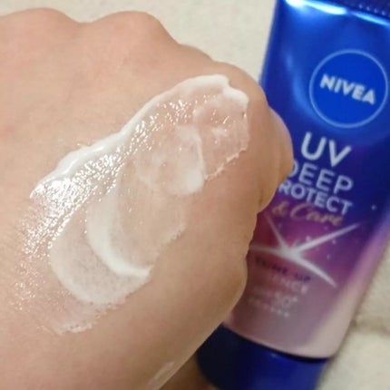 ニベアUV ディープ プロテクト&ケア トーンアップ エッセンス/ニベア/日焼け止めローションを使ったクチコミ(7枚目)