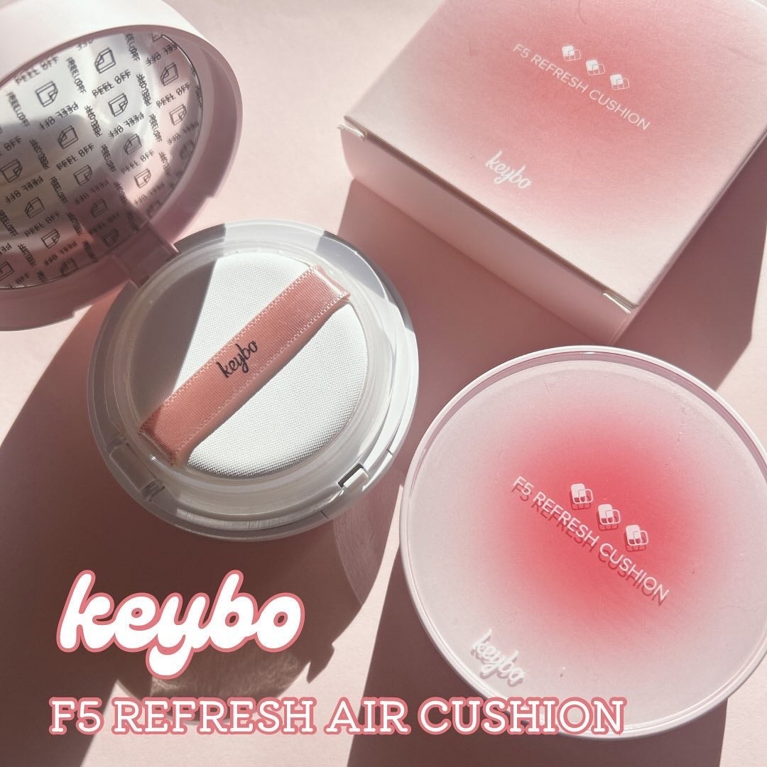 F5 リフレッシュクッション/keybo/クッションファンデーションを使ったクチコミ(1枚目)