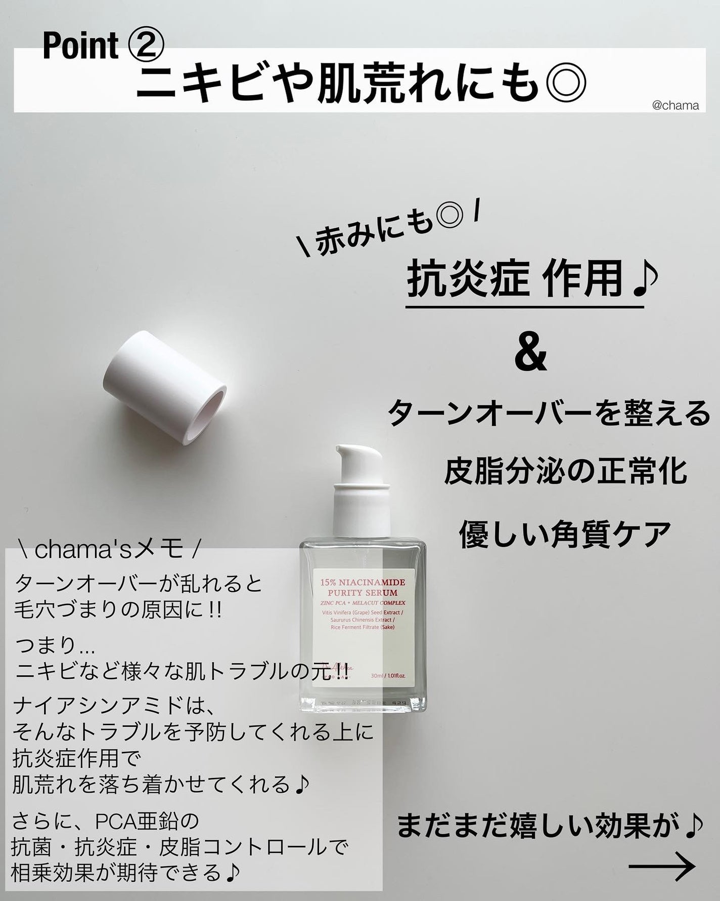 15%ナイアシンアミドピュアリティセラム/Dr.Althea/美容液を使ったクチコミ(4枚目)