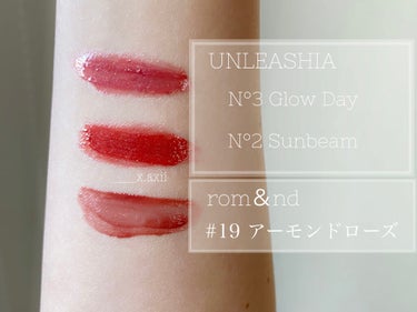 ノンスティッキーダズルティント N°2サンビーム【旧】/unleashia/口紅を使ったクチコミ（1枚目）