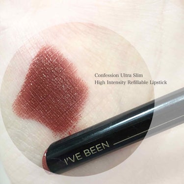 Confession Ultra Slim High Intensity Refillable Lipstick /HOURGLASS/口紅を使ったクチコミ（3枚目）