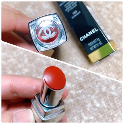 ルージュ ココ ブルーム  134 サンライト/CHANEL/口紅を使ったクチコミ(2枚目)