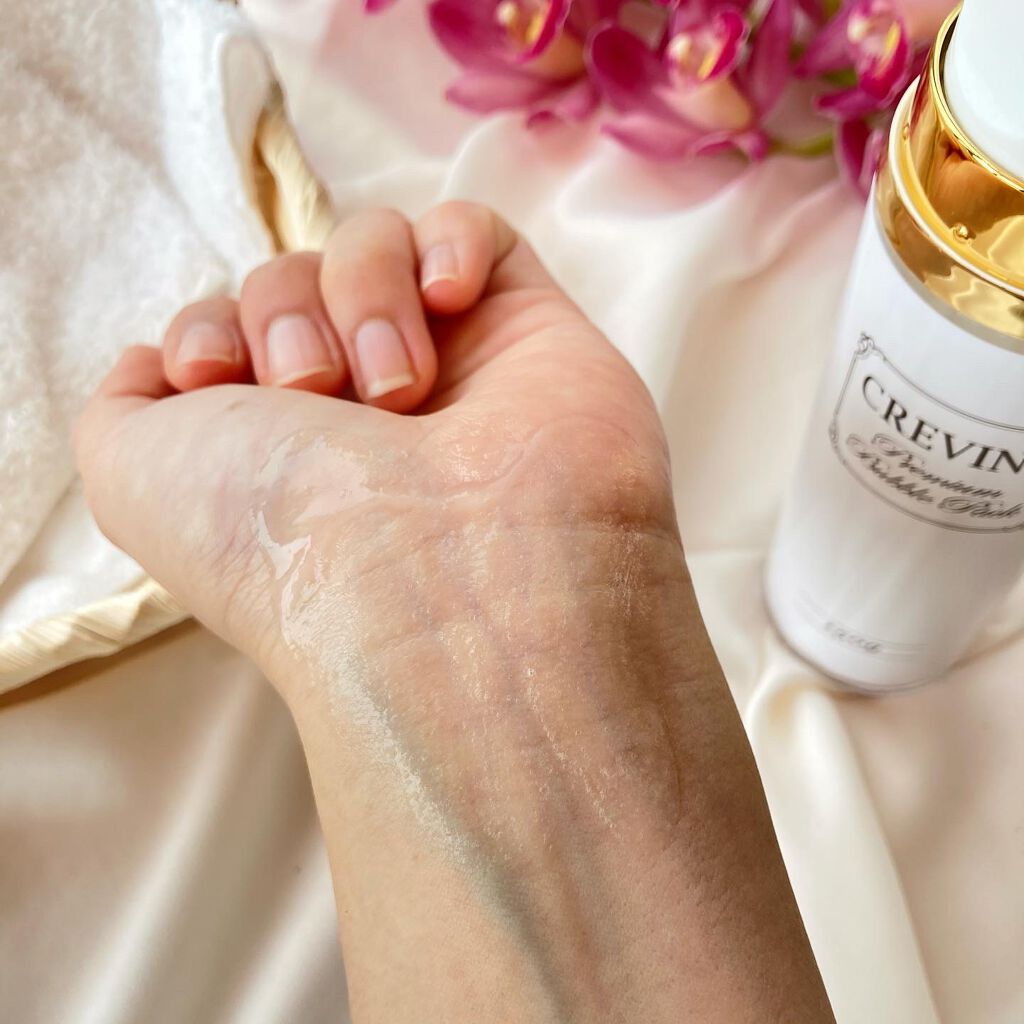 Rie_beauty on LIPS 「\ヒト幹細胞培養液・馬プラセンタ配合!炭酸パック/CREVIN..」(4枚目)