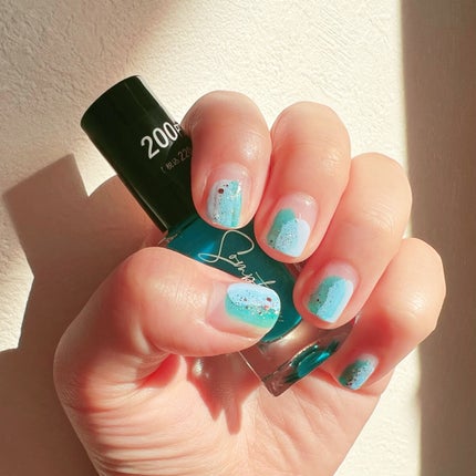 Somptueux(ソンプチュー) ネイルポリッシュ/DAISO/マニキュアを使ったクチコミ(4枚目)