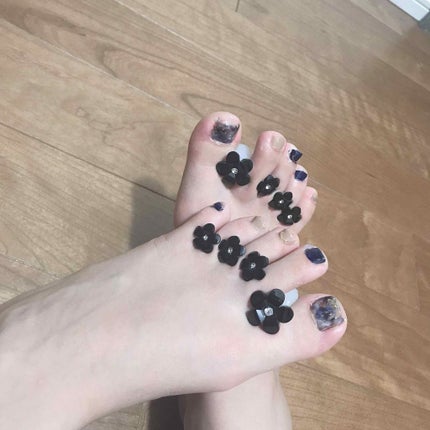 しずくネイルシール/キャンドゥ/ネイルシールを使ったクチコミ(1枚目)