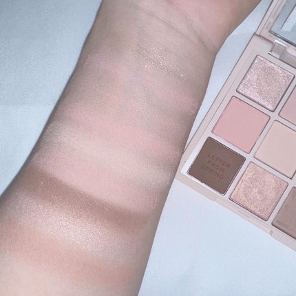 マイフェイブムードアイパレット 9カラー/HOLIKA HOLIKA/アイシャドウパレットを使ったクチコミ(3枚目)