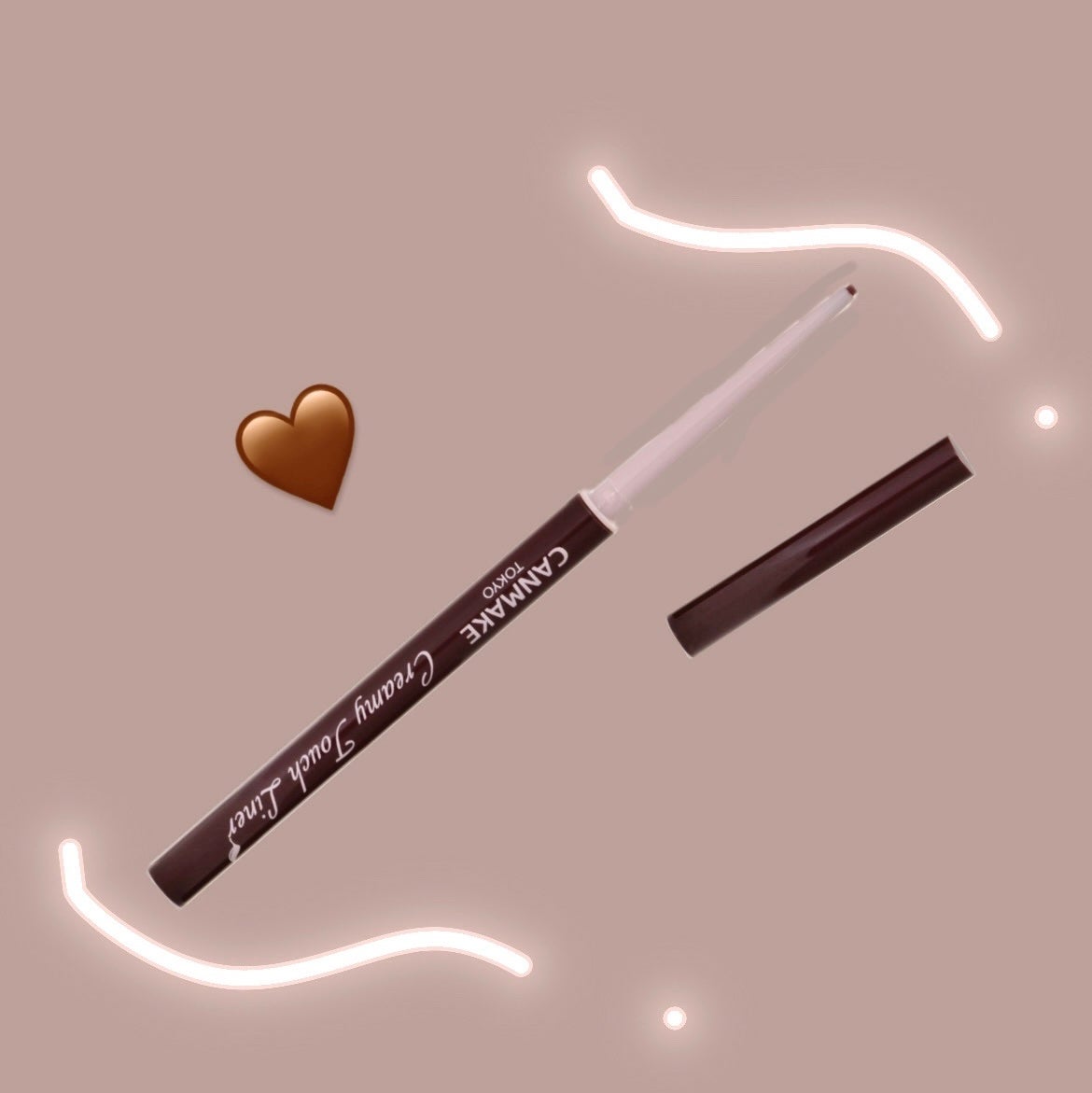 クリーミータッチライナー/キャンメイク/ジェルアイライナーを使ったクチコミ(1枚目)