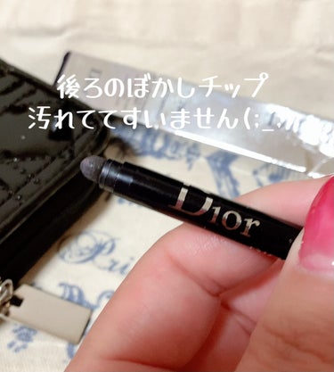 ディオールショウ 24Ｈ スティロ ウォータープルーフ/Dior/ペンシルアイライナーを使ったクチコミ（3枚目）