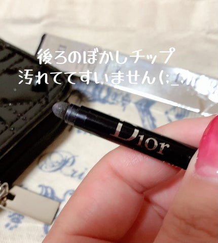 ディオールショウ 24H スティロ ウォータープルーフ/Dior/ペンシルアイライナーを使ったクチコミ(3枚目)