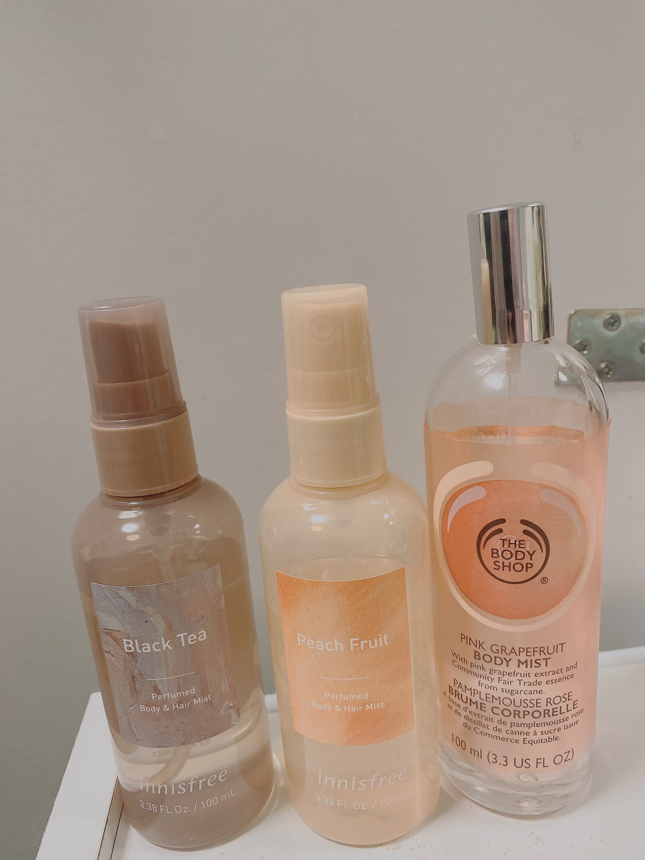 ボディミスト ピンクグレープフルーツ/THE BODY SHOP/香水を使ったクチコミ（1枚目）