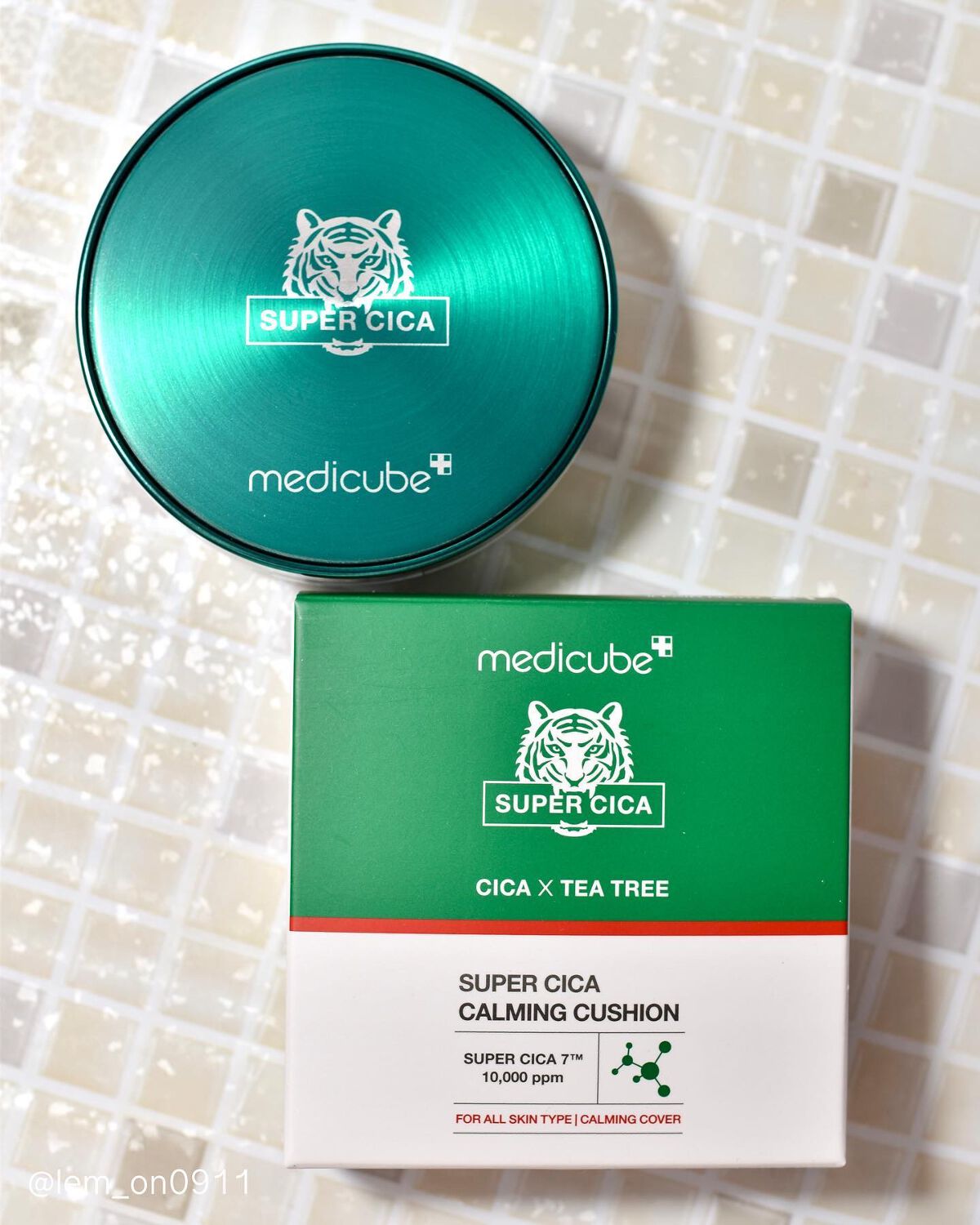 れもん on LIPS 「【medicube】スーパーシカクッション敏感な肌のため鎮静効..」(2枚目)