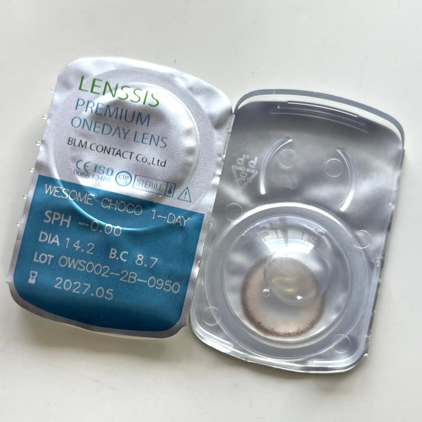 ウィサムシリーズ/LENSSIS/カラーコンタクトレンズを使ったクチコミ(5枚目)