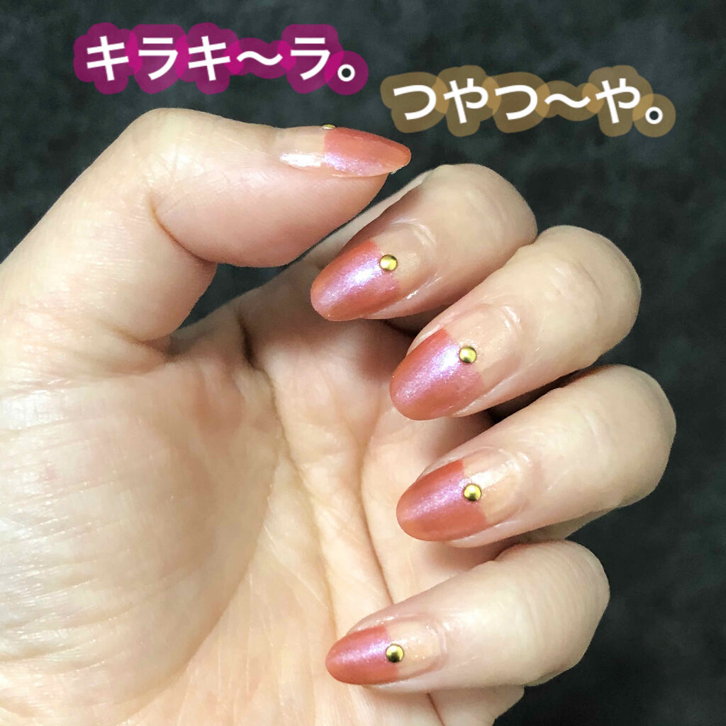 クイッククリスタルコート/ネイリスト/ネイルトップコートを使ったクチコミ（2枚目）