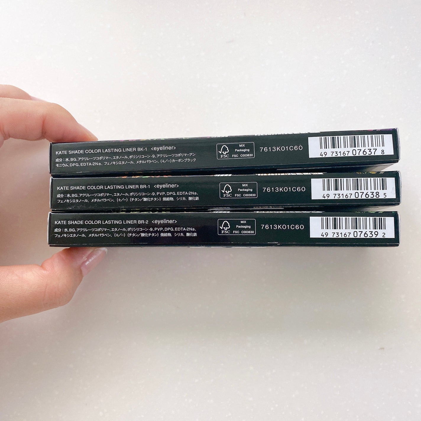 KATE 魂コレクション シェードカラーキープライナー/KATE/リキッドアイライナーを使ったクチコミ(8枚目)