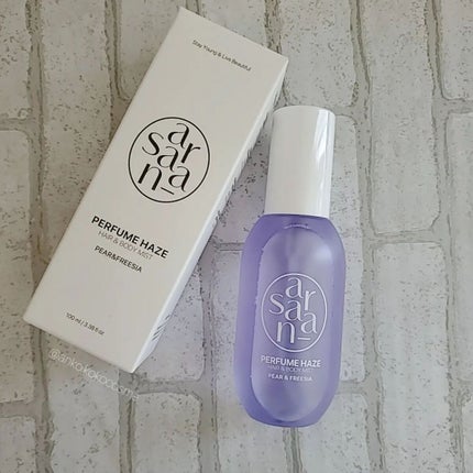 パフュームヘイズ ヘア&ボディミスト/SARANARA/ヘアミストを使ったクチコミ(2枚目)