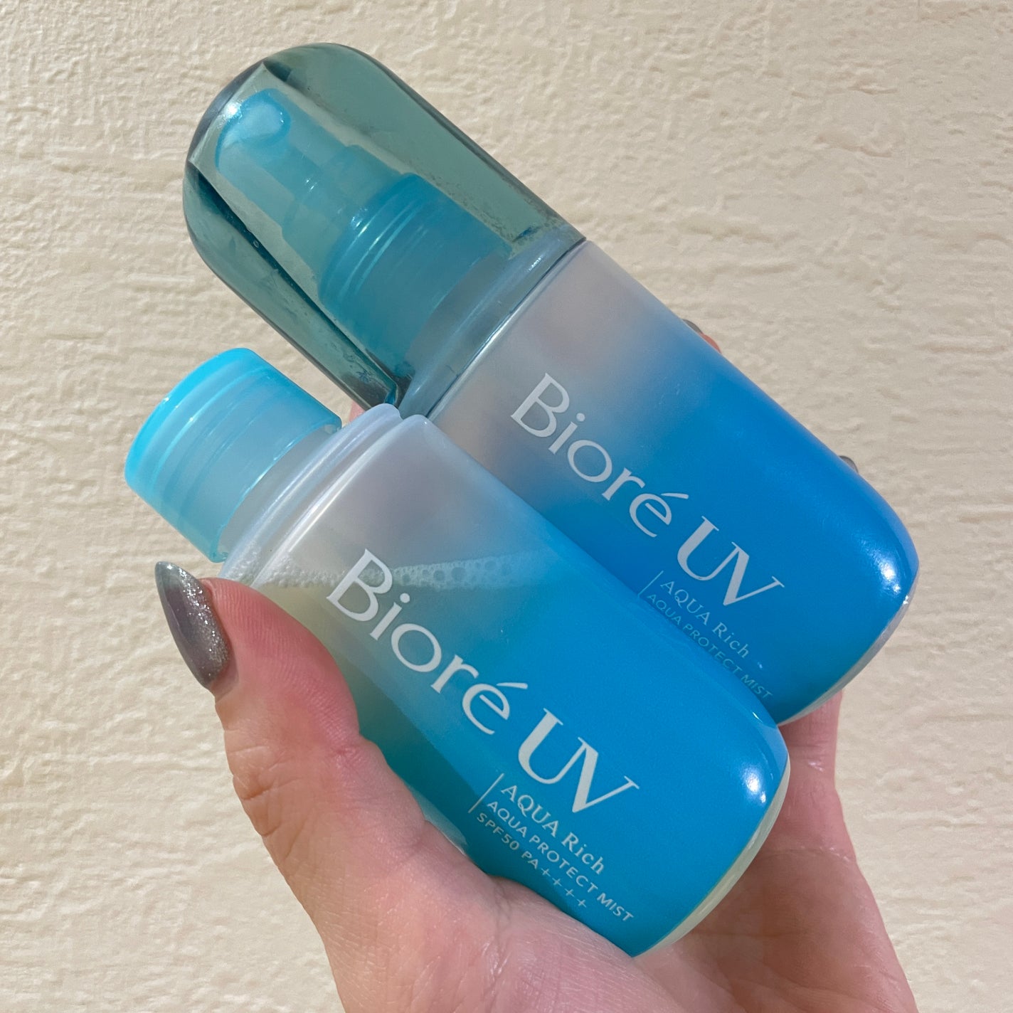 ビオレUV アクアリッチ アクアプロテクトミスト/ビオレ/日焼け止めミスト・スプレーを使ったクチコミ(1枚目)