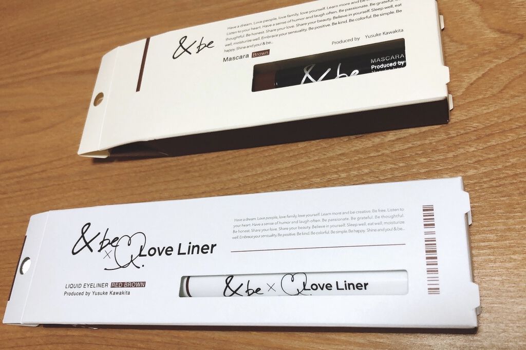 リキッドアイライナー/＆be/リキッドアイライナーを使ったクチコミ（1枚目）