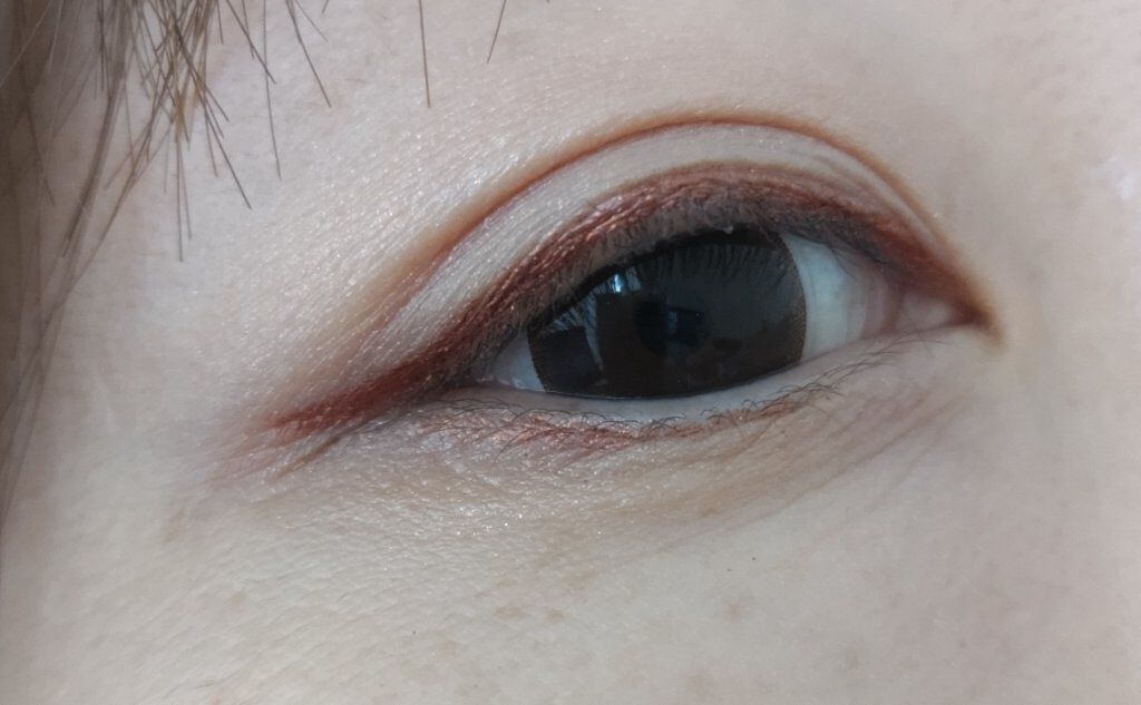 ニュアンスカラー シャドウ/BABYMEE/単色アイシャドウを使ったクチコミ（2枚目）