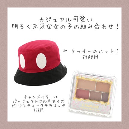 パーフェクトマルチアイズ/キャンメイク/アイシャドウパレットを使ったクチコミ(5枚目)