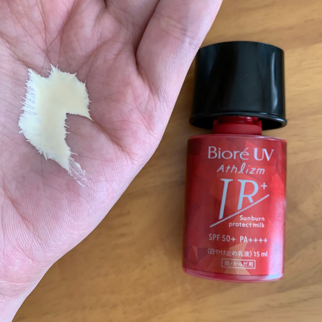 ビオレUV アスリズム サンバーンプロテクトミルク/ビオレ/日焼け止めミルクを使ったクチコミ(2枚目)