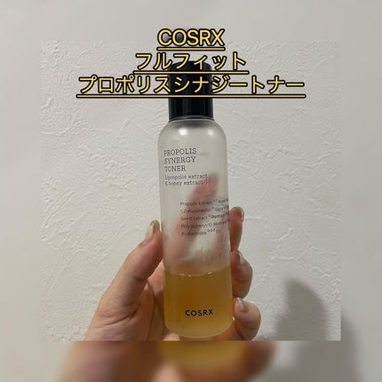 フルフィットプロポリスシナジートナー/COSRX/化粧水を使ったクチコミ(1枚目)