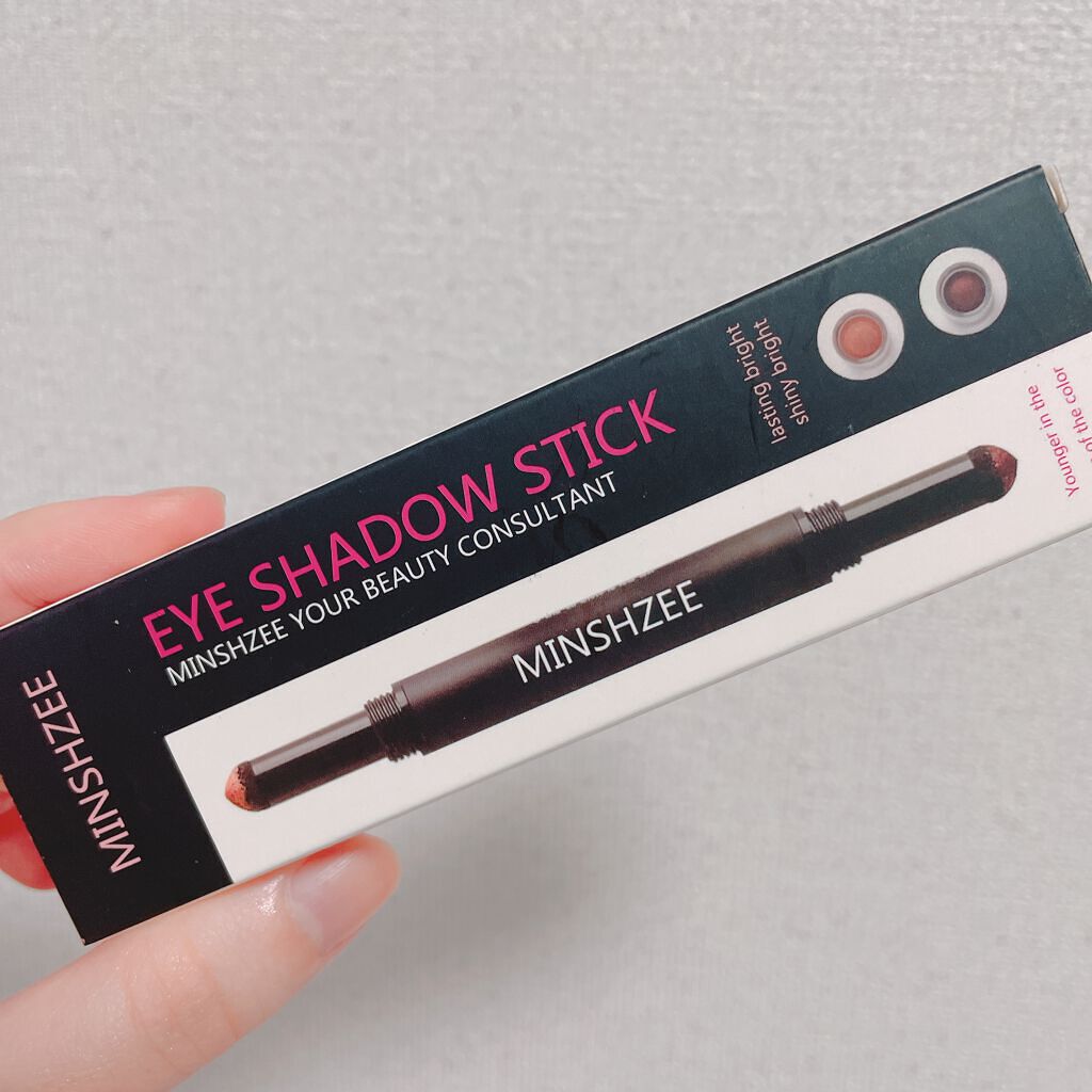  ダブルアイクリーム/MINSHZEE/スティックアイシャドウを使ったクチコミ（2枚目）