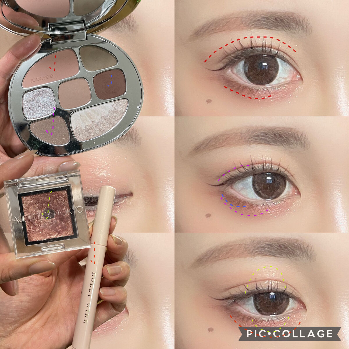 スティックラメシャドウ/ドーリーウインク/スティックアイシャドウを使ったクチコミ（3枚目）