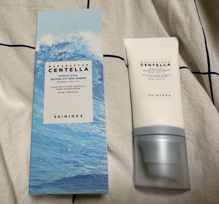 ヒアルーシカ ウォーターフィット サンセラム/SKIN1004/日焼け止めローションを使ったクチコミ(1枚目)