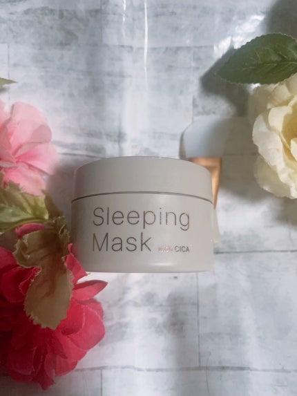 スリーピングマスク with CICA/b.glen/フェイスクリームを使ったクチコミ(1枚目)