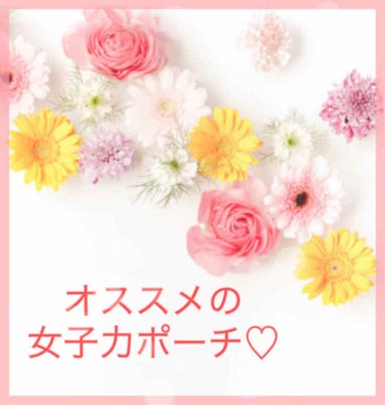 3CE ポーチ スモール/3CE/化粧ポーチを使ったクチコミ(1枚目)