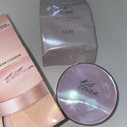 キル カバー ピンク グロウ クリーム クッション/CLIO/クッションファンデーションを使ったクチコミ(2枚目)