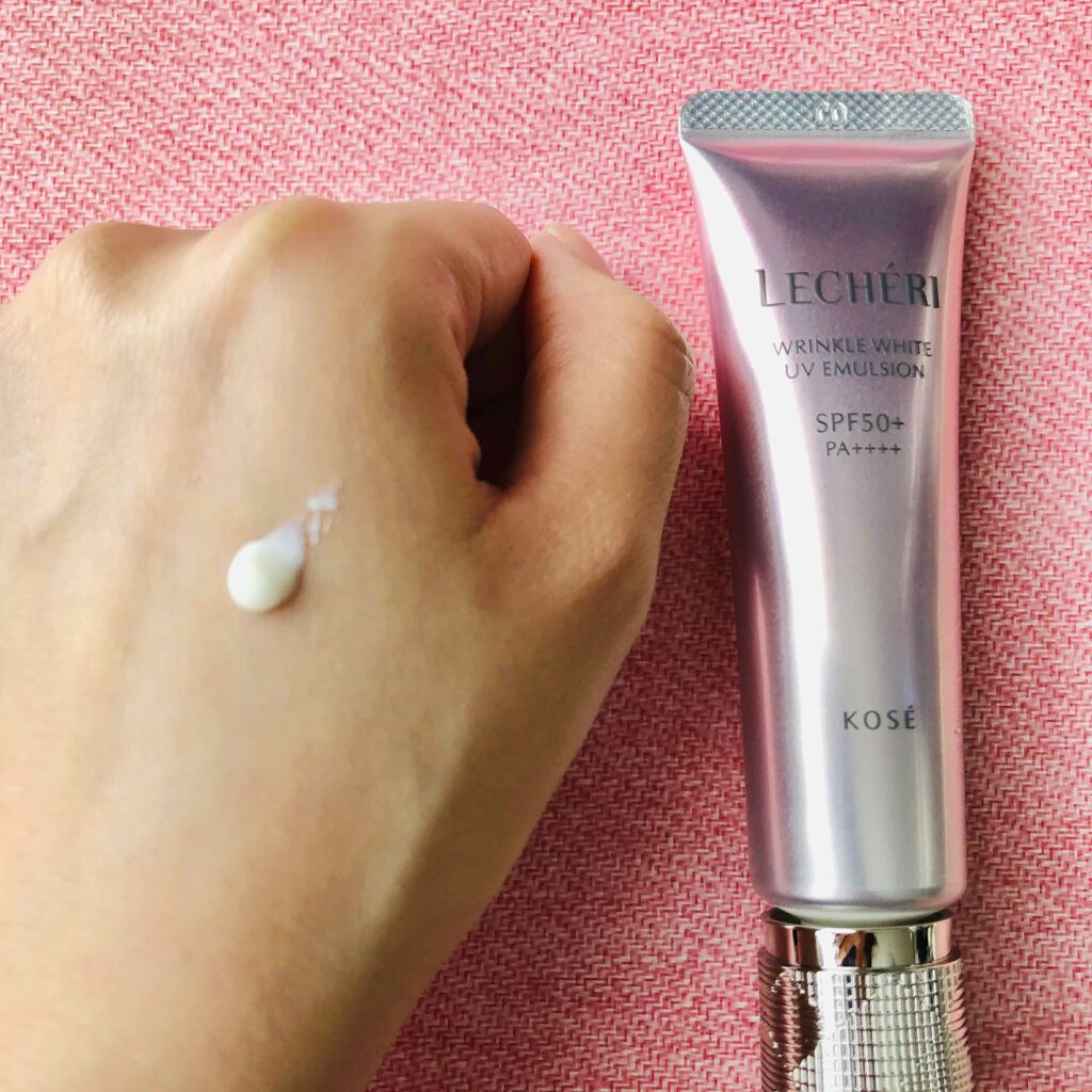 リンクルホワイト UVエマルジョン/ルシェリ/乳液を使ったクチコミ(3枚目)