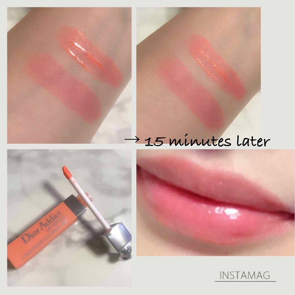 【旧】ディオール アディクト リップ ティント/Dior/リップグロスを使ったクチコミ(2枚目)