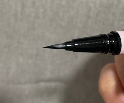 ニュアンスリキッドアイライナー 01 ピュアブラック/minum/リキッドアイライナーを使ったクチコミ(2枚目)