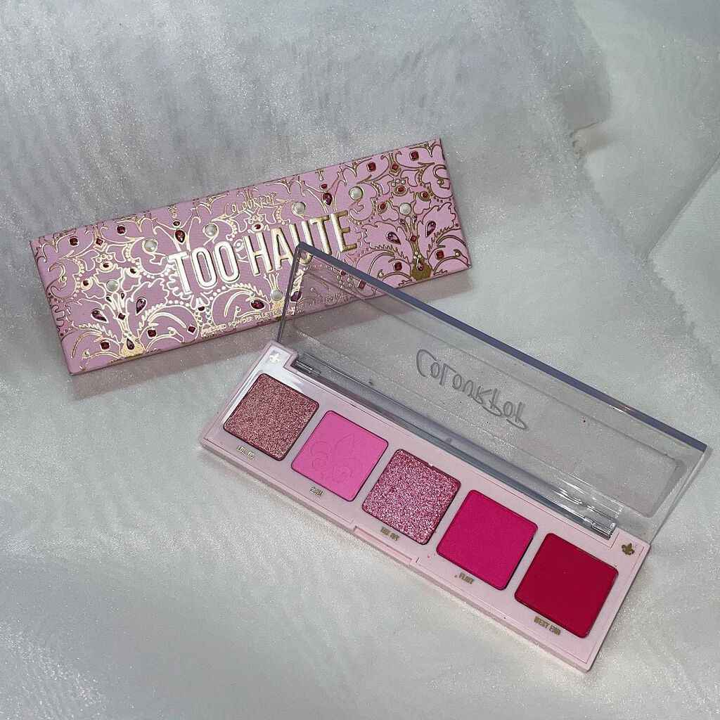 pressed powder palette/ColourPop/アイシャドウパレットを使ったクチコミ（2枚目）