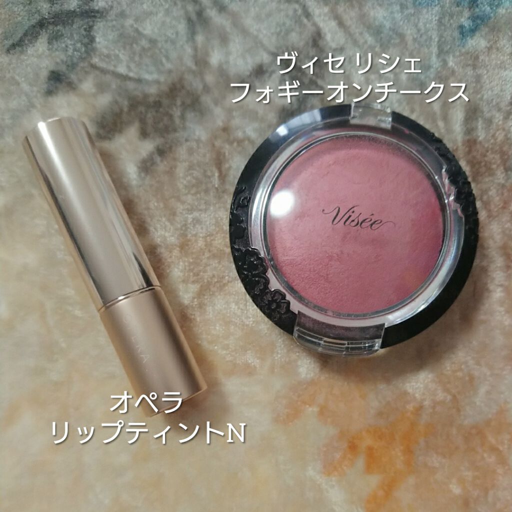 リシェ フォギーオン チークス/Visée/パウダーチークを使ったクチコミ(4枚目)