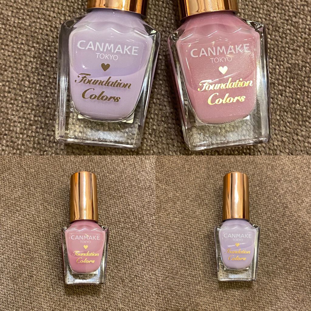 ファンデーションカラーズ/キャンメイク/マニキュアを使ったクチコミ(2枚目)