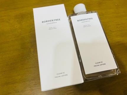 クリアVCフェイシャルローション/BORDER FREE cosmetics/化粧水を使ったクチコミ(2枚目)